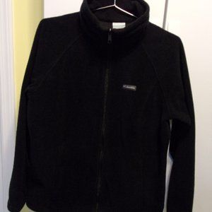 Plus Size Columbia Benton Springs Full-Zip Fleece Jacket, 1X.  Black